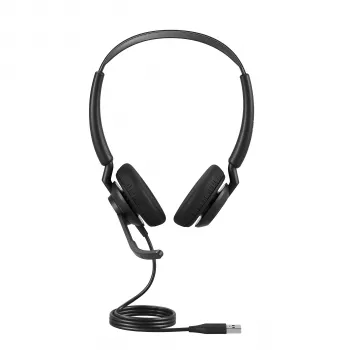 Jabra Engage 50 II - USB-A UC Stereo, vadu, birojam/zvanu centram, 65 g, austiņas, melna