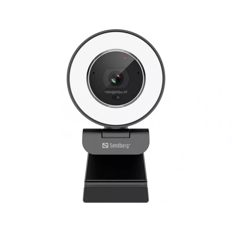 Sandberg Streamer USB Webcam Pro Elite 2560x1440 60fps Melna
