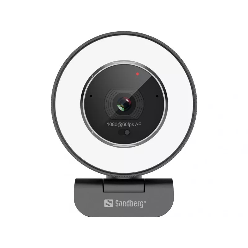 Sandberg Streamer USB Webcam Pro Elite 2560x1440 60fps Melna