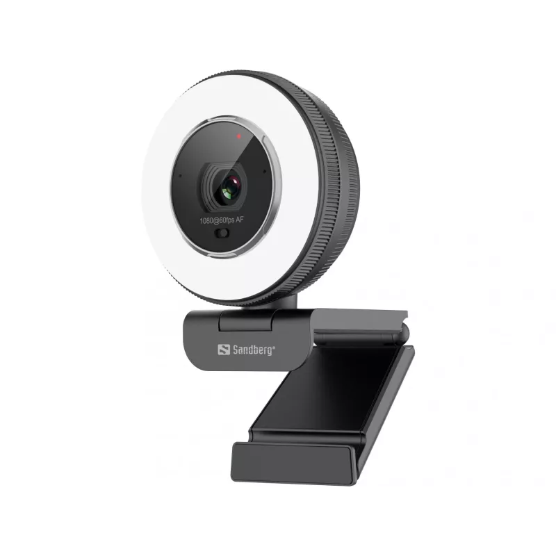 Sandberg Streamer USB Webcam Pro Elite 2560x1440 60fps Melna