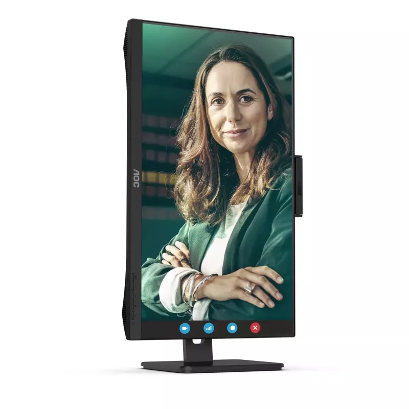 AOC 24P3CW datora monitors 60.5 cm (23.8 collas) 1920 x 1080 pikseļi Full HD LED Melns