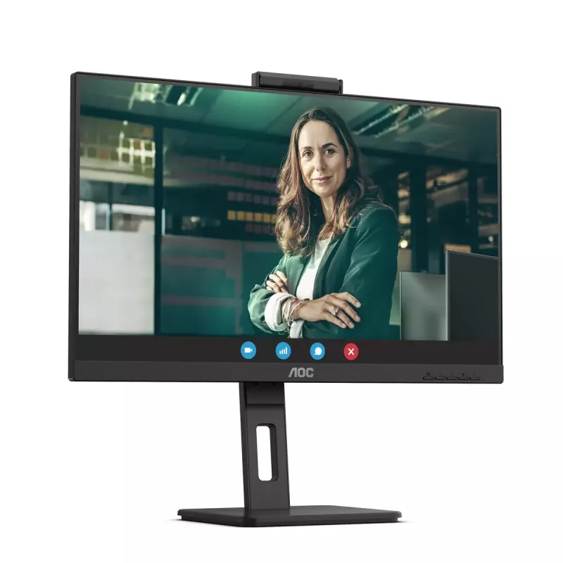 AOC 24P3CW datora monitors 60.5 cm (23.8 collas) 1920 x 1080 pikseļi Full HD LED Melns