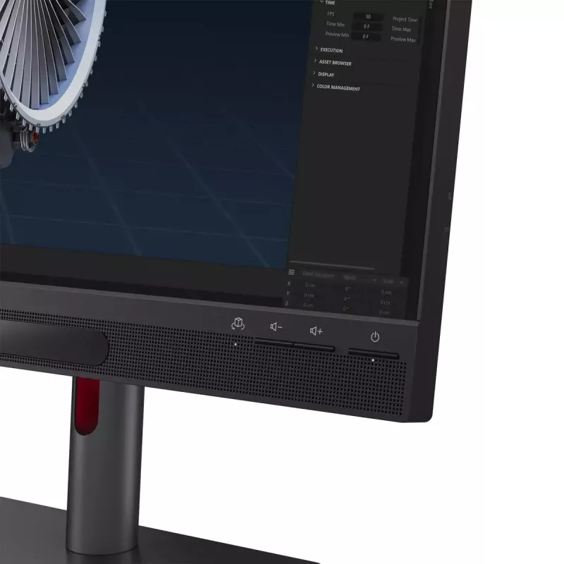 Monitoris Lenovo ThinkVision 27 27 collas 4K Ultra HD LED displejs 3840 x 2160 pikseļi