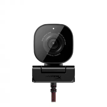 HyperX Vision S Webkamera, melna, Windows 10, Windows 11, Mac OS X 10.10 Yosemite, MacOS, ChromeOS, 45 mm, 93,3 mm