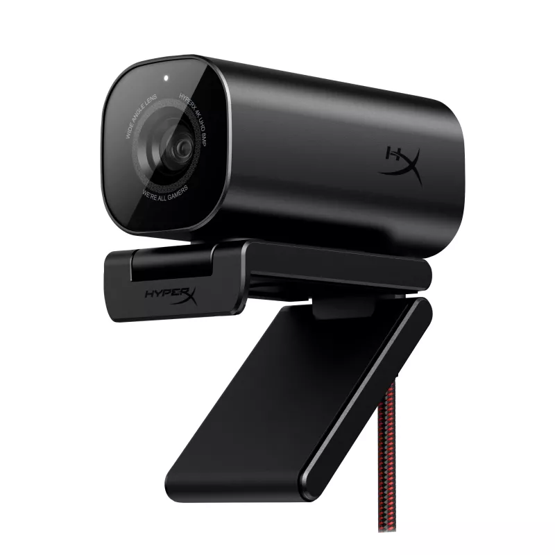 HyperX Vision S Webkamera, melna, Windows 10, Windows 11, Mac OS X 10.10 Yosemite, MacOS, ChromeOS, 45 mm, 93,3 mm