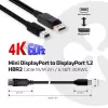 CLUB3D Mini DisplayPort uz DisplayPort 1.2 M/M 2m/6.56ft 4K60Hz