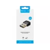 Sandberg USB BT 5.3 Wireless Dongle, Wireless, USB, Bluetooth, 3 Mbit/s, Melns