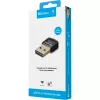 Sandberg USB BT 5.3 Wireless Dongle, Wireless, USB, Bluetooth, 3 Mbit/s, Melns