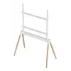TV statīvs Gembird TVS-86F-01-W 2,18 m Balta koka 40 kg