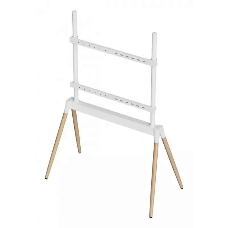 TV statīvs Gembird TVS-86F-01-W 2,18 m Balta koka 40 kg