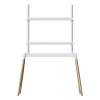 TV statīvs Gembird TVS-86F-01-W 2,18 m Balta koka 40 kg