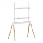 TV statīvs Gembird TVS-86F-01-W 2,18 m Balta koka 40 kg