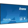 iiyama LH8664UHS-B2AG Signage Display Digital signage flat panel 2.17 m (85.6 collas) Wi-Fi 500 cd/m² 4K Ultra HD Melns Iebūvēts procesors Android 11 24/7