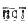 iiyama LH8664UHS-B2AG Signage Display Digital signage flat panel 2.17 m (85.6 collas) Wi-Fi 500 cd/m² 4K Ultra HD Melns Iebūvēts procesors Android 11 24/7