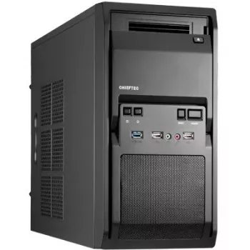 Chieftec LT-01B-OP datora korpuss Mini Tower melns