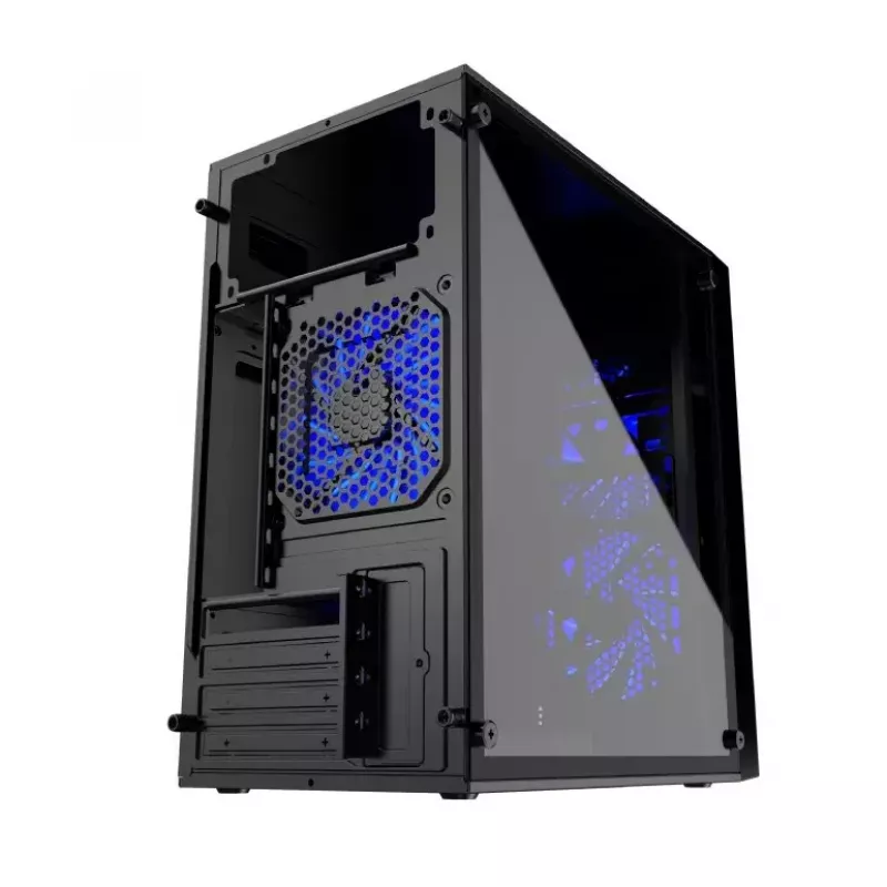 Datora korpuss Gembird CCC-FORNAX-960B Midi Tower melns