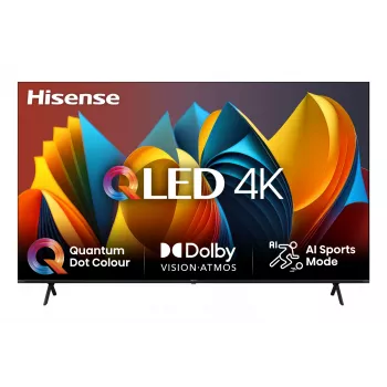 Hisense 85E7NQ 2.16 m (85 collas) 4K Ultra HD Smart TV Wi-Fi Melns 400 cd/m²