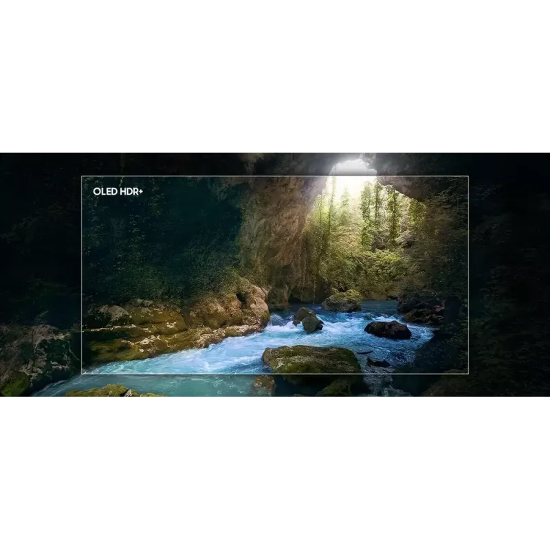 OLED televizors Samsung 65 collu S90F 65 collu 4K Ultra HD OLED 3840x2160, Tizen, 120Hz, HDMI x4, FreeSync