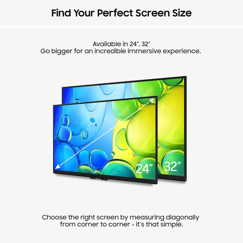 LED televizors Samsung UE32F6000FKXXU 32 collas (81,3 cm) Full HD 1920x1080, Tizen, Wi‑Fi, HDR10+, 2×HDMI, 2.0ch, VESA 200×200