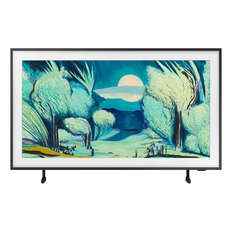 Televizors Samsung QE43LS03FAU The Frame 43 collas 4K QLED Dual LED Tizen, 3840×2160, Wi‑Fi, Melns