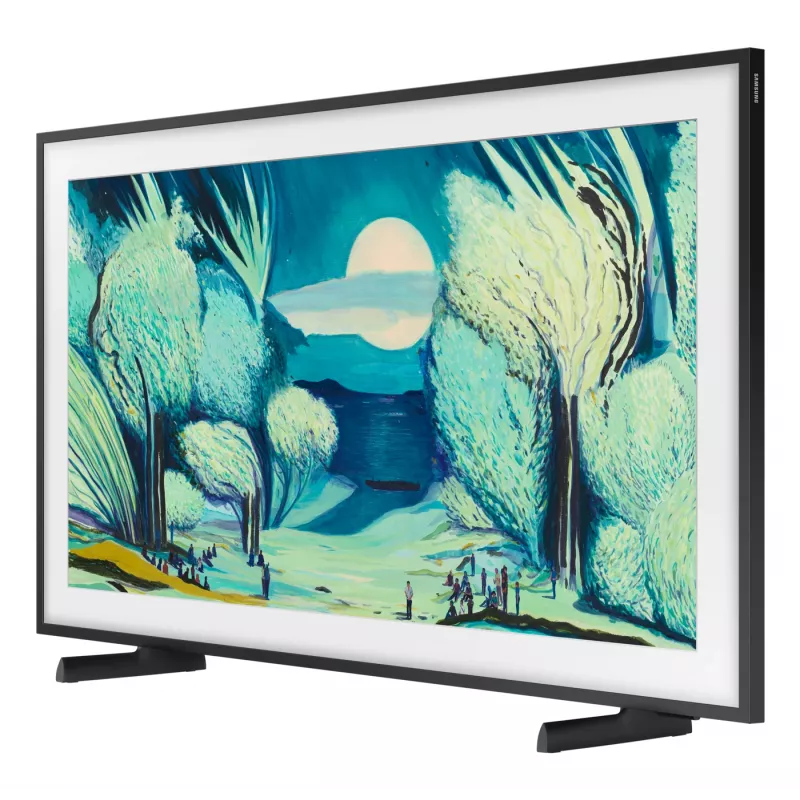 Televizors Samsung QE43LS03FAU The Frame 43 collas 4K QLED Dual LED Tizen, 3840×2160, Wi‑Fi, Melns