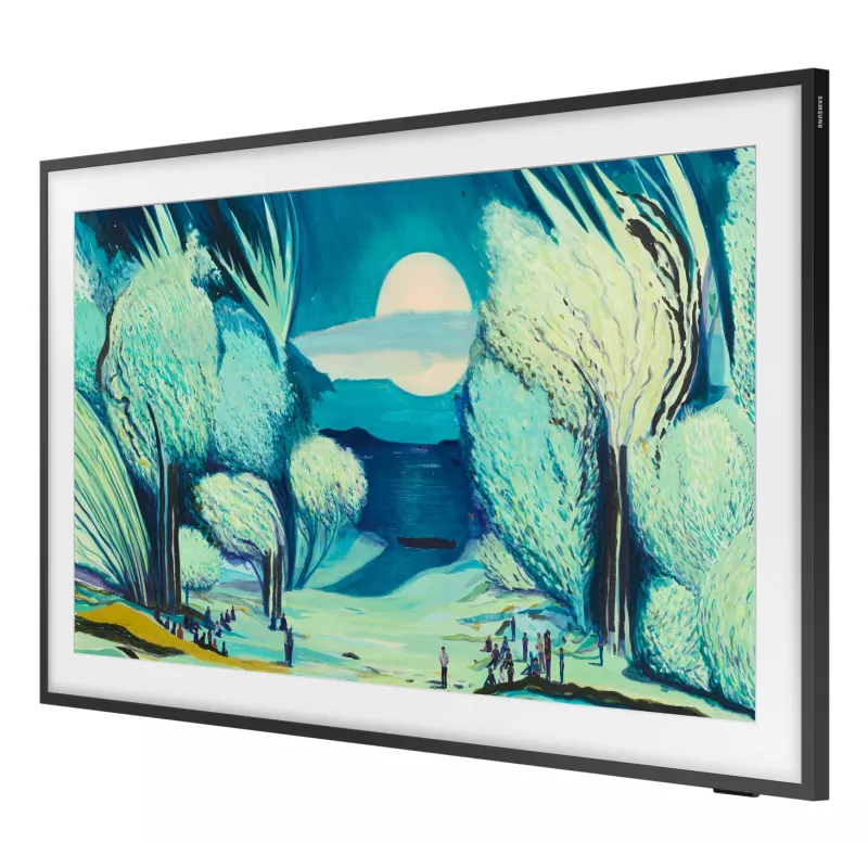 Televizors Samsung QE43LS03FAU The Frame 43 collas 4K QLED Dual LED Tizen, 3840×2160, Wi‑Fi, Melns