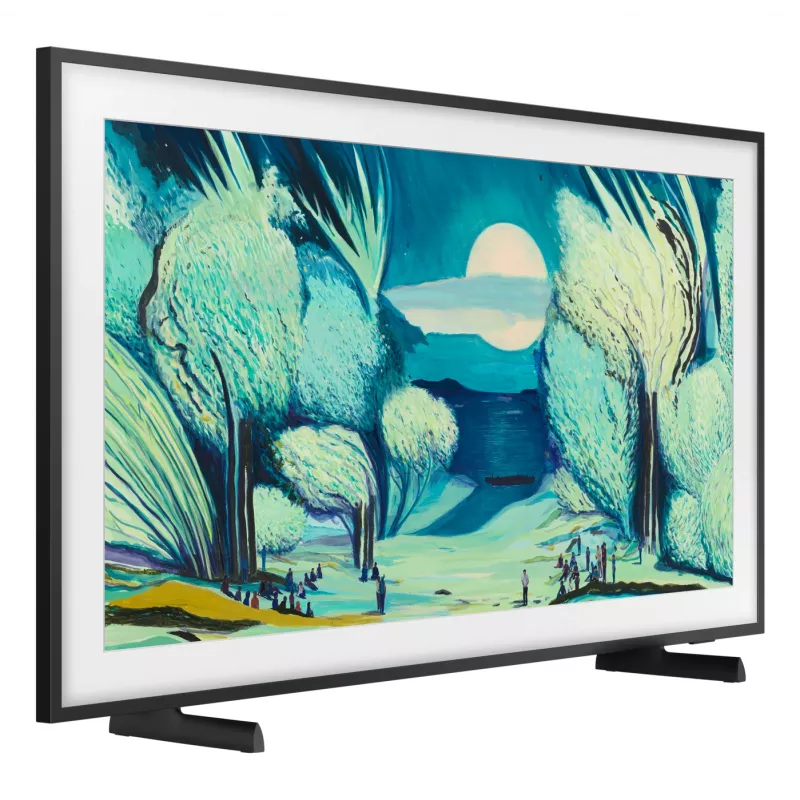 Televizors Samsung QE43LS03FAU The Frame 43 collas 4K QLED Dual LED Tizen, 3840×2160, Wi‑Fi, Melns