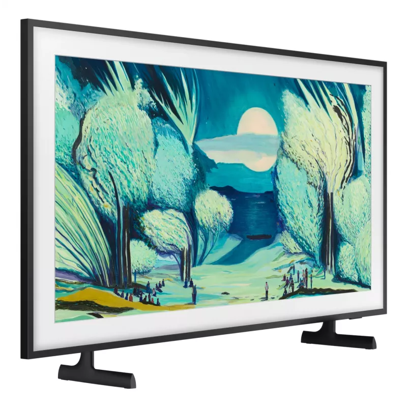Televizors Samsung QE43LS03FAU The Frame 43 collas 4K QLED Dual LED Tizen, 3840×2160, Wi‑Fi, Melns