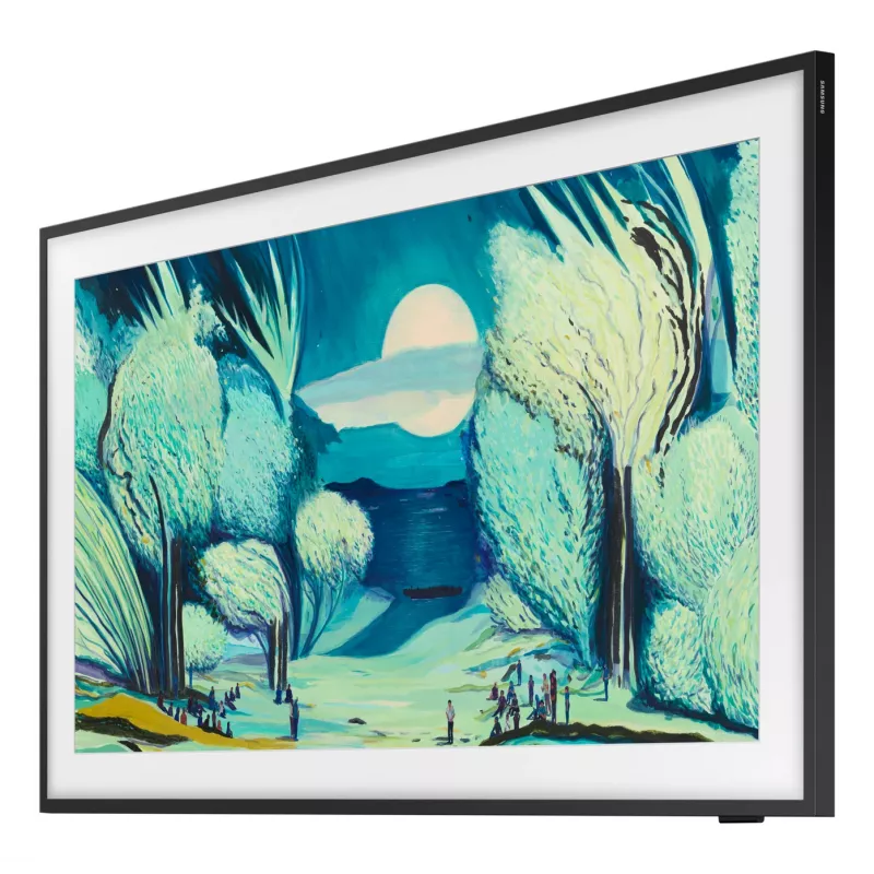 Televizors Samsung QE43LS03FAU The Frame 43 collas 4K QLED Dual LED Tizen, 3840×2160, Wi‑Fi, Melns