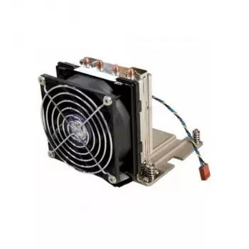 Lenovo 4F17A14488 datora dzesēšanas sistēma Datora korpuss Gaisa dzesētājs 4 cm Melns, Metālisks