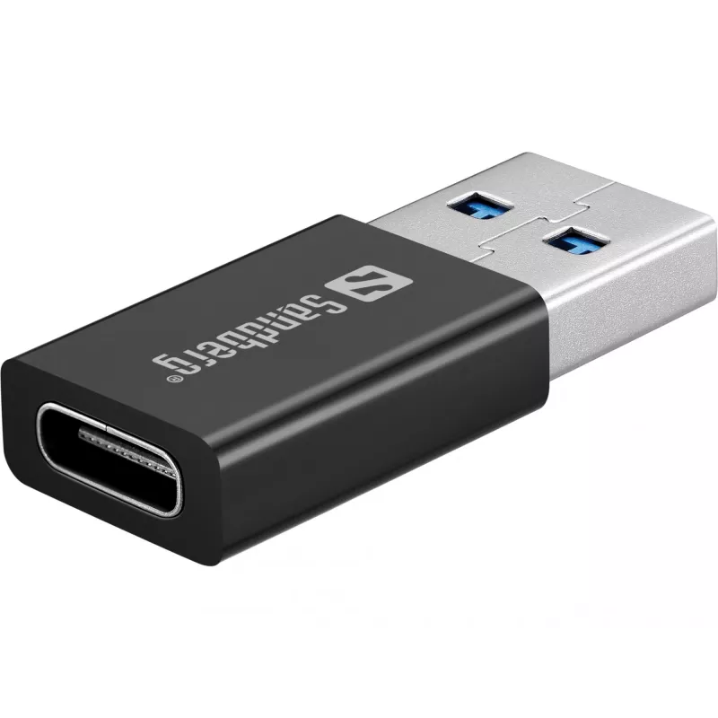 Sandberg USB-C/A DVD diskdzinis, melns, paplāte, galddators/klēpjdators, DVD Super Multi DL, USB Type-C, CD-R, CD-ROM, CD-RW, DVD+R DL, DVD-R, DVD-R DL, DVD-RAM, DVD-ROM, DVD-RW