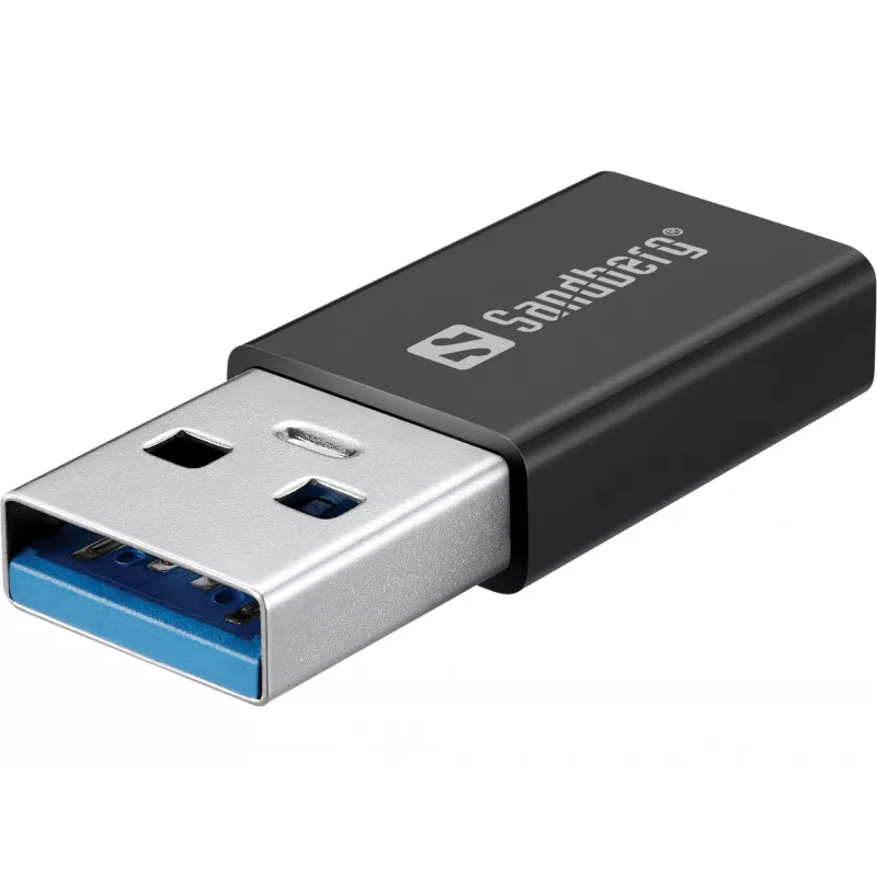 Sandberg USB-C/A DVD diskdzinis, melns, paplāte, galddators/klēpjdators, DVD Super Multi DL, USB Type-C, CD-R, CD-ROM, CD-RW, DVD+R DL, DVD-R, DVD-R DL, DVD-RAM, DVD-ROM, DVD-RW
