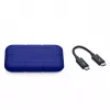 LaCie Rugged SSD Pro5 4 TB, Thunderbolt 5, zils, STNA4000400