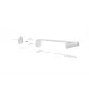 Secure latch Logitech Scribe balta 13.5mm width 5.72mm height