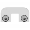 Secure latch Logitech Scribe balta 13.5mm width 5.72mm height