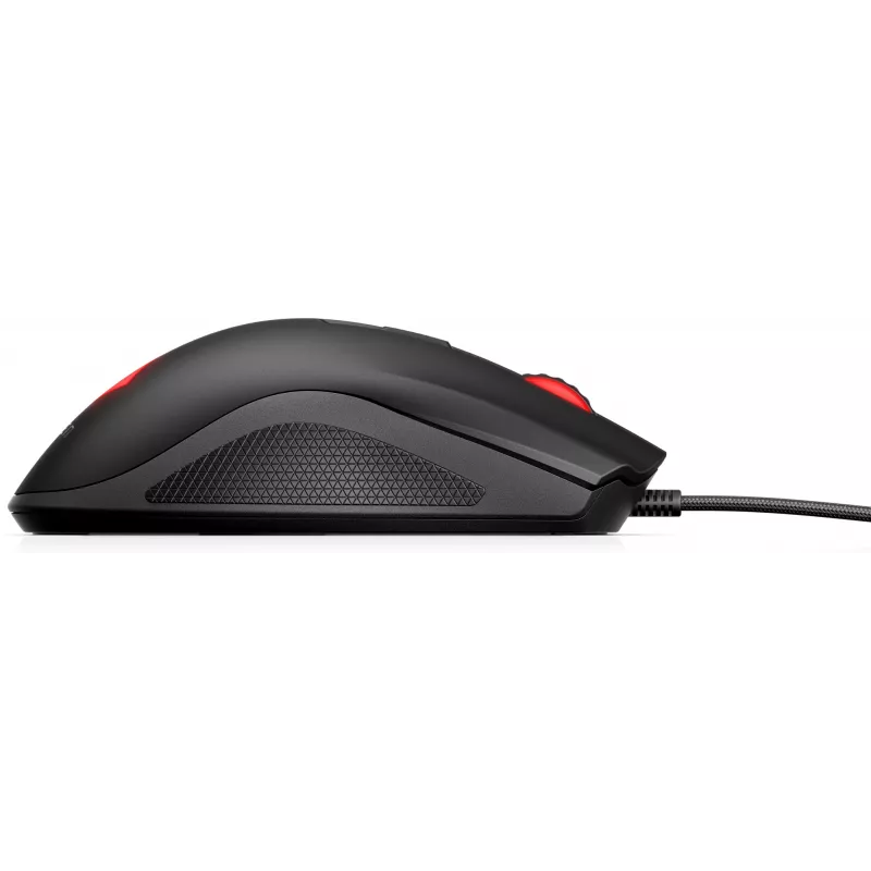 HP OMEN Vector pele, labās rokas, IR LED, USB Type-A, 16000 DPI, 1 ms, melns