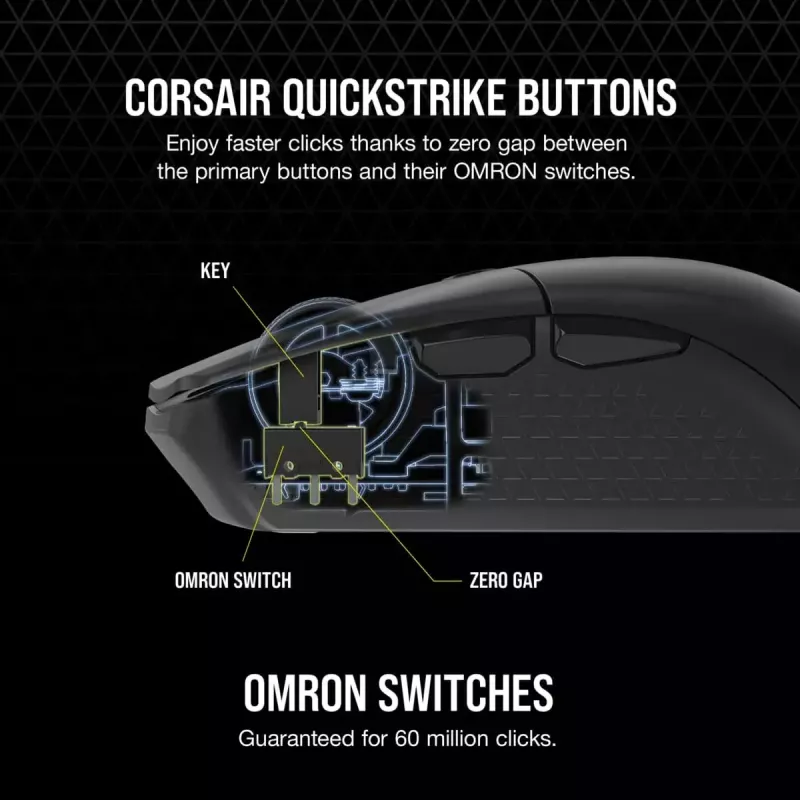 Spēļu pele Corsair KATAR ELITE Wireless
