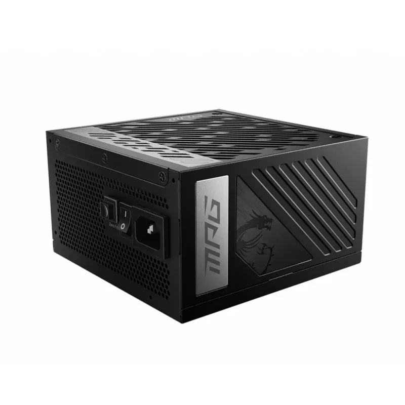 MSI MPG A850G PCIE5 barošanas bloks 850 W 24 kontaktu ATX ATX Melns