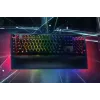 Razer MelnsWidow V4 Pro tastatūra spēlēm USB QWERTY US International melna mehāniska RGB LED