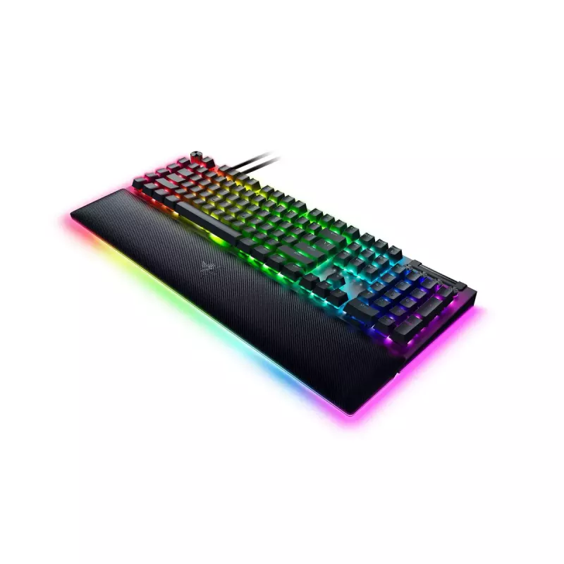Razer MelnsWidow V4 Pro tastatūra spēlēm USB QWERTY US International melna mehāniska RGB LED