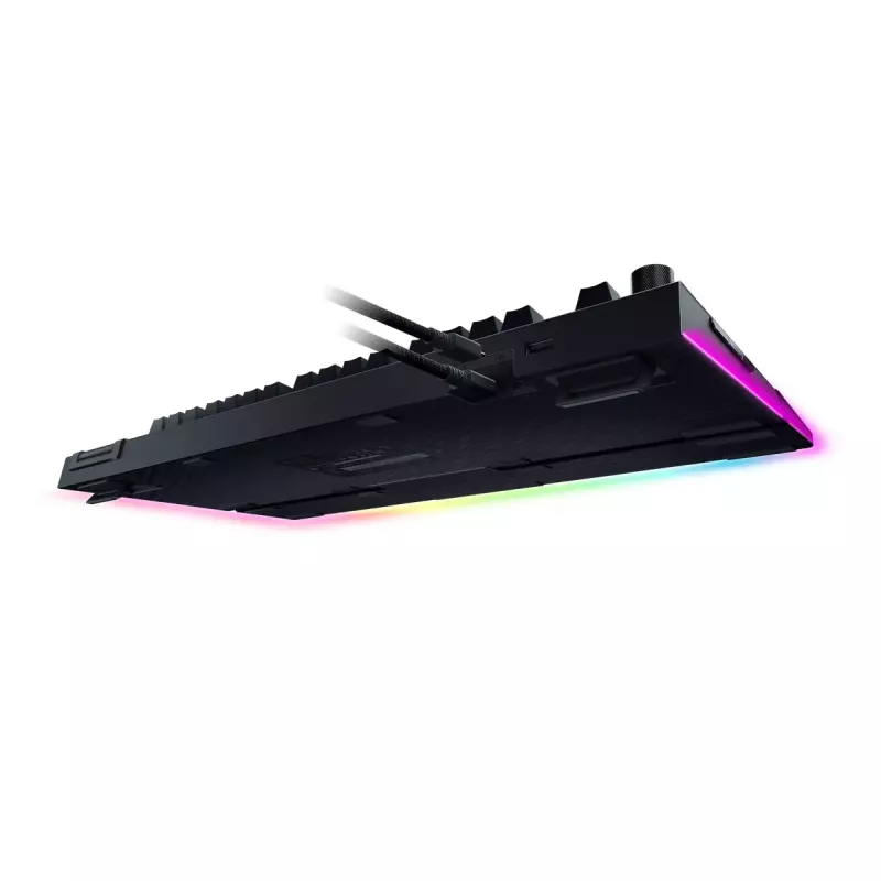 Razer MelnsWidow V4 Pro tastatūra spēlēm USB QWERTY US International melna mehāniska RGB LED