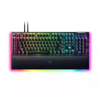Razer MelnsWidow V4 Pro tastatūra spēlēm USB QWERTY US International melna mehāniska RGB LED