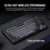 Mehaniskā spēļu tastatūra Corsair K65 PLUS WIRELESS RGB Wireless USB Melns