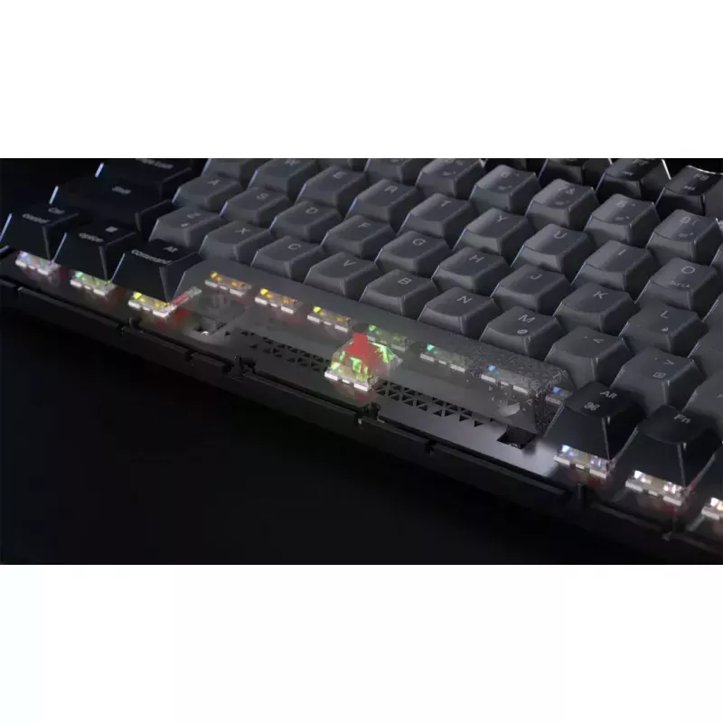 Mehaniskā spēļu tastatūra Corsair K65 PLUS WIRELESS RGB Wireless USB Melns