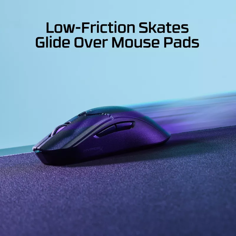 HyperX Pulsefire Haste 2 Core Wls - spēļu pele (melna/ melna)