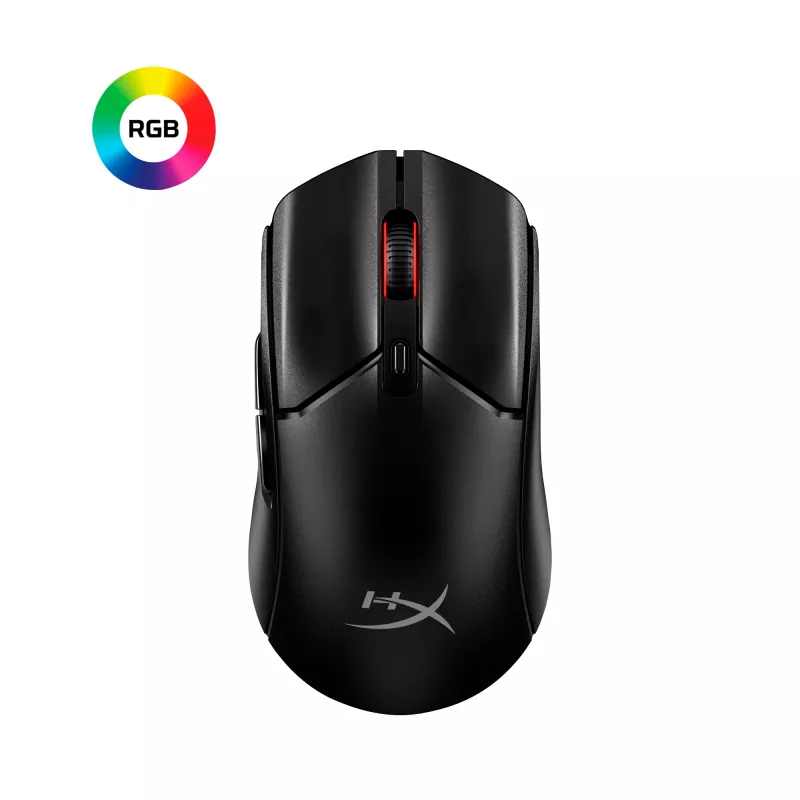HyperX Pulsefire Haste 2 Core Wls - spēļu pele (melna/ melna)