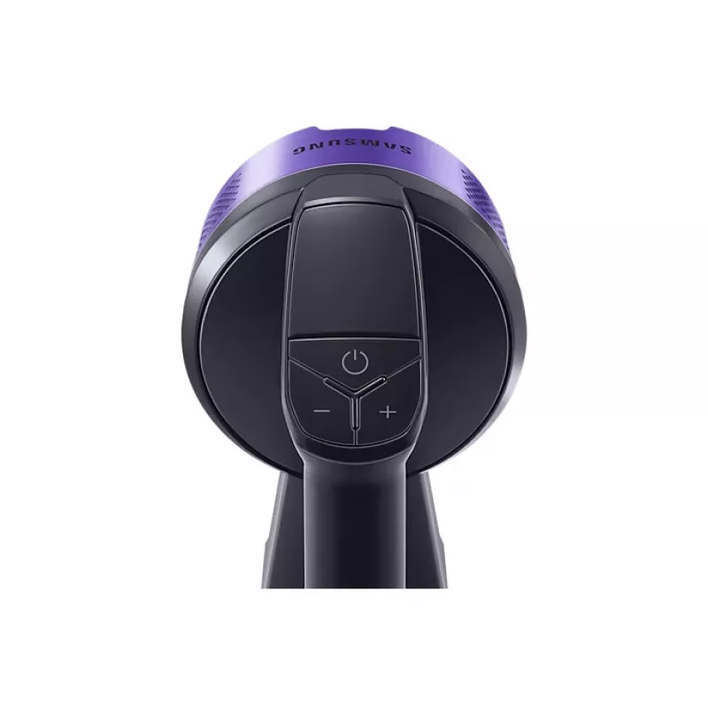 Samsung VS15A6031R4/GE vītveida putekļsūcējs/elektriskā slota Ar bateriju Sausais Ciklona Bez maisa 0.8 L 410 W Melns, Purpurs