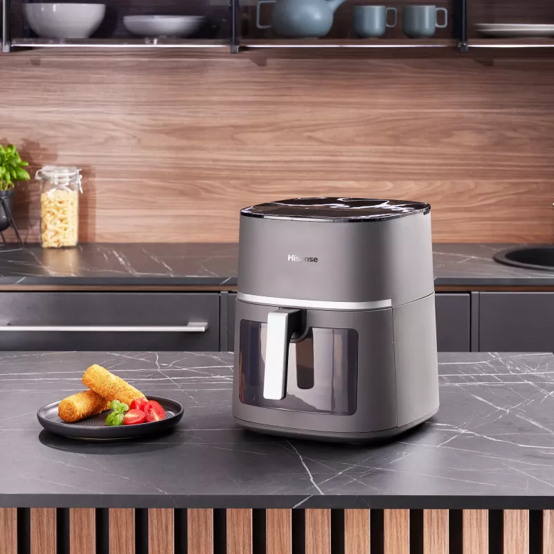 Hisense HAF1900D fritieris Atsevišķs 7 L 1800 W Karstā gaisa fritieris Melns