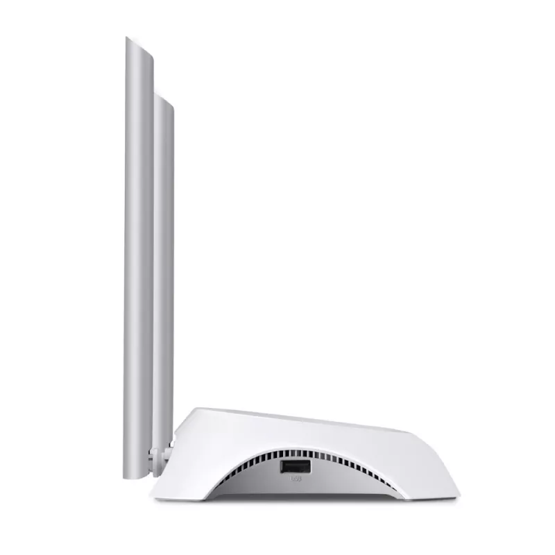 TP-Link TL-MR3420 bezvadu maršrutētājs Fast Ethernet vienas joslas (2,4 GHz) Melns, Balts