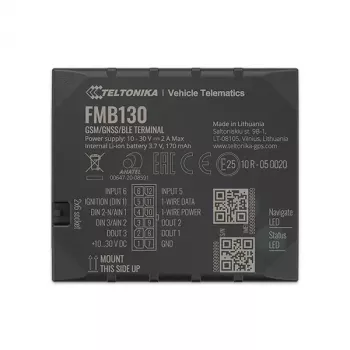 GPS izsekotājs Teltonika FMB130 Auto Melns
